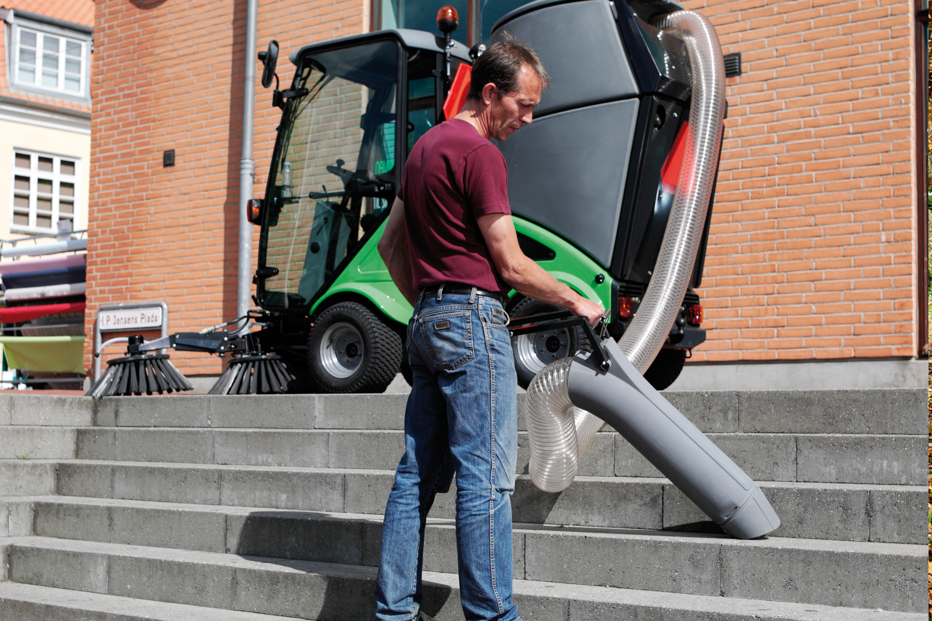 Odkurzanie ulic i chodników
