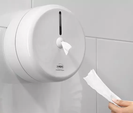  WEPA SATINO COMFORT PAPIER TOALETOWY CENTERFEED BIAŁY MAKULATURA 2W 180MB A12