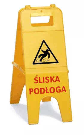 FILMOP SYGNALIZATOR "ŚLISKA PODŁOGA" 57CM