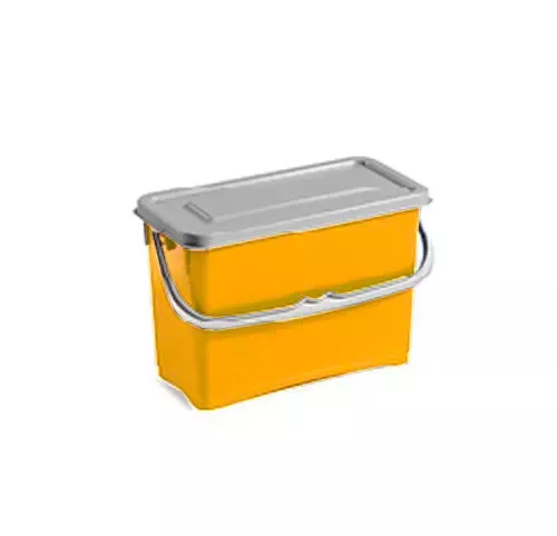 FILMOP TOP-DOWN WIADRO Z RĄCZKĄ HERMETYCZA POKRYWA ŻÓŁTE 8L