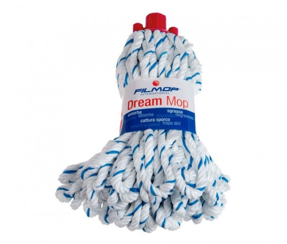 FILMOP MOP MASTER LUX MIKROFAZA BIAŁO-NIEBIESKI PĘTELKOWY MOCOWANIE CZERWONE