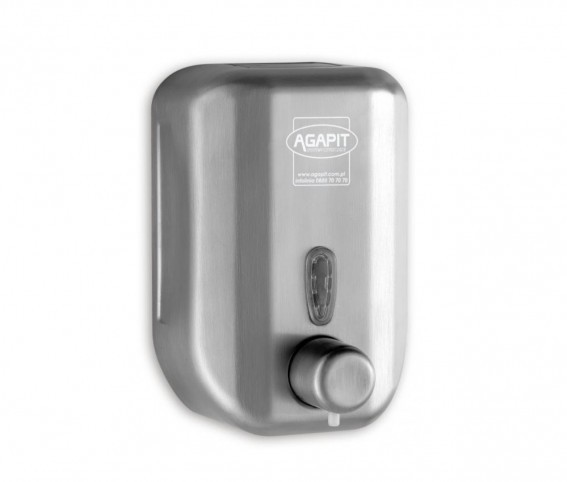 DOZOWNIK DO MYDŁA 0,7L STALOWY