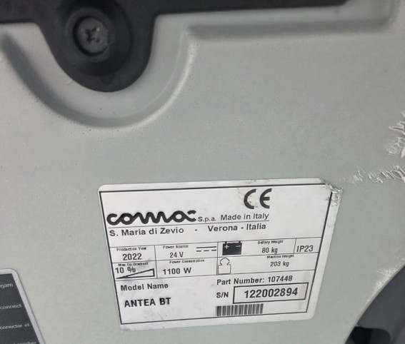 Maszyna czyszcząca Comac ANTEA 50 BT