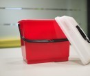 Zdjęcie WIADRO Z POKRYWĄ HERMETYCZNĄ 4L CZERWONE FIL MONOROLL SYSTEM