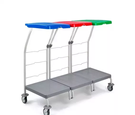 FILMOP R9168 WÓZEK 3X70 LAUNDRY Z POKRYWĄ