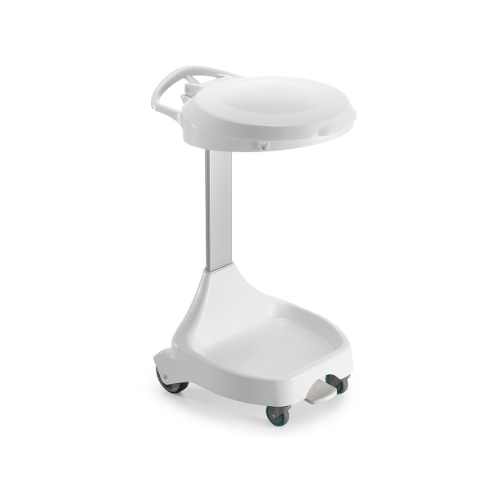 FILMOP WÓZEK NA ODPADY DELTA 120L / Z POKRYWĄ i 4 KOŁAMI