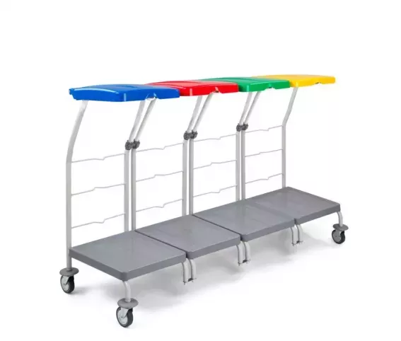 FILMOP R9169 WÓZEK 4X70 LAUNDRY Z POKRYWĄ