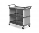 Zdjęcie FIMOPL 0000SP1301E16 WÓZEK SERWISOWY SILVER 1301 3 PÓŁKI I ŚCIANKI SZARY