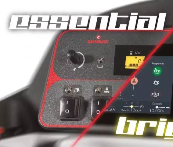 MASZYNA CZYSZCZĄCA COMAC C75 BRIGHT KOMPLET