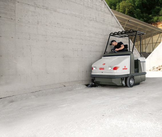 ZAMIATARKA COMAC CS 120 B KOMPLET