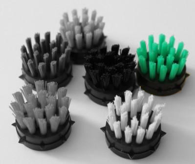 SZCZOTECZKA DO WYCIERACZKI AŻUROWEJ ZIELONA