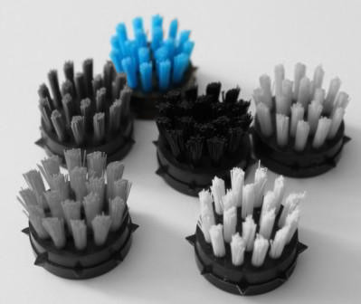 SZCZOTECZKA DO WYCIERACZKI AŻUROWEJ NIEBIESKA