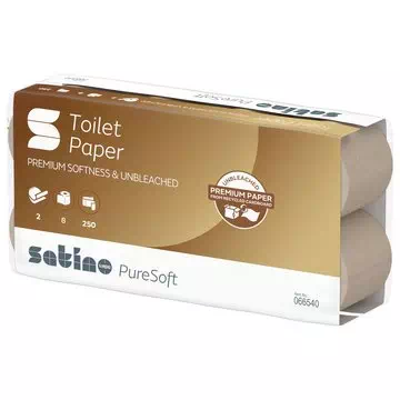 076980 SATINO PURE SOFT PAPIER TOALETOWY MAŁA ROLKA 3 WAR. DŁ. 30 M 72 ROLKI