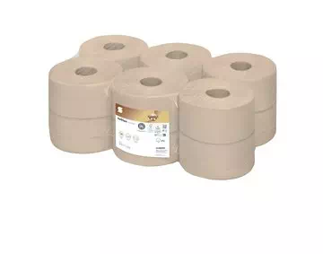 307150 SATINO PURE SOFT PAPIER TOALETOWY JUMBO CENTERFEED 2 WAR, DŁ. 180 M 12 ROLEK