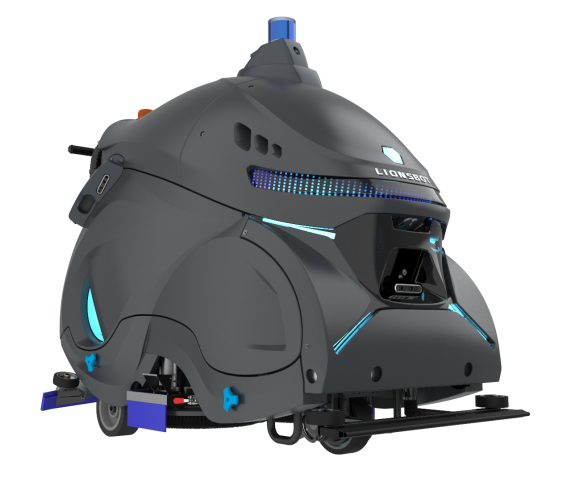 PRZEMYSŁOWY ROBOT CZYSZCZĄCY LIONSBOT REX