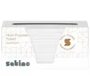 Zdjęcie 275980 SATINO PRESTIGE CHUSTECZKI/ CELULOZA/ ŚNEŻNOBIAŁY/ 3W_/21,0X22,0CM /15X150 LISTKÓW