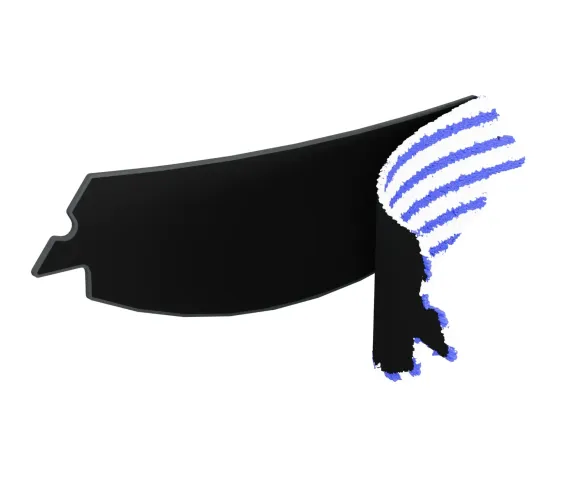 MS 040-0035-5 PAD Z MIKROFIBRY DO MASZYNY CZYSZCZACEJ MOTORSCRUBBER DRYFT