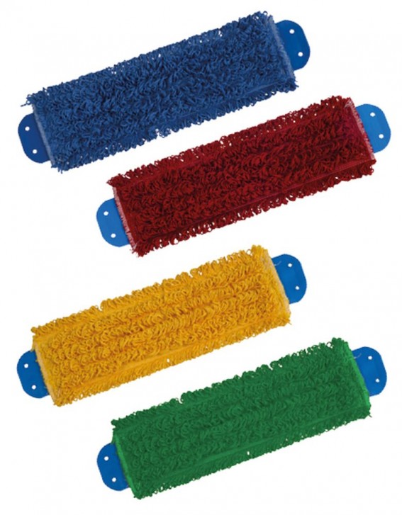 FILMOP MOP PŁASKI SPEEDY RAPIDO MIKROFAZA PĘTELKOWY ZACZEP POLIURETANOWY 40CM, SYSTEM HACCP