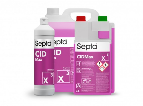 PŁYN DO DEZYNFEKCJI POWIERZCHNI SEPTA CID MAX X3