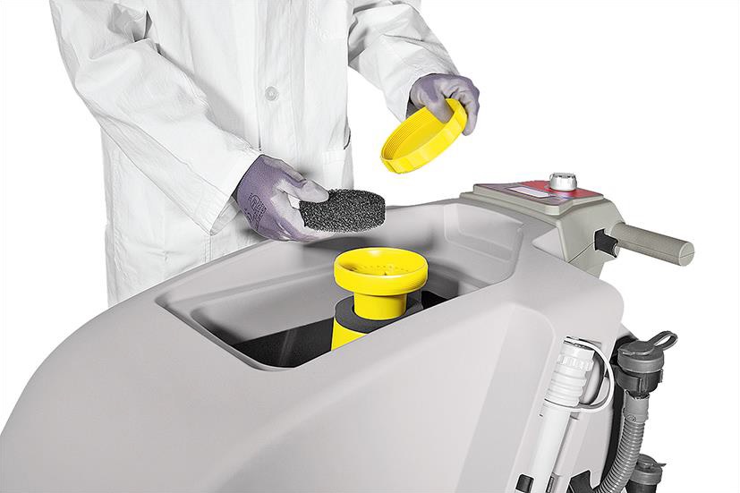 obsługa maszyny czyszczącej